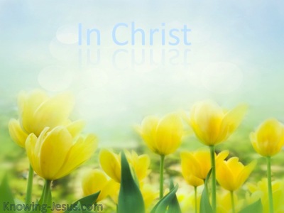 2 Corinthians 5:17 In Christ (yellow)